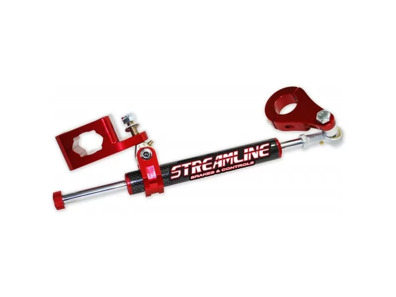 Streamline Industries Inc. 11 Way Adjustable Stabilizer Rebuildable Carbon Series Silver Honda TRX400EX/TRX400X 99-16 - BTS-CB51-S