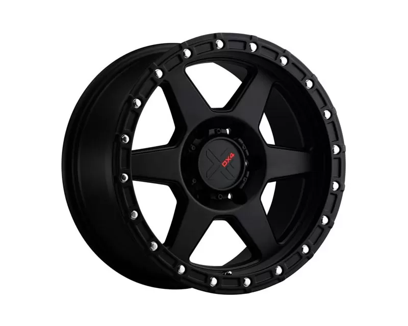 DX4 Wheels Recon Wheel 17x8.5 6x1350 10 BKMTXX Flat Black Full Painted - X10785131087BF1
