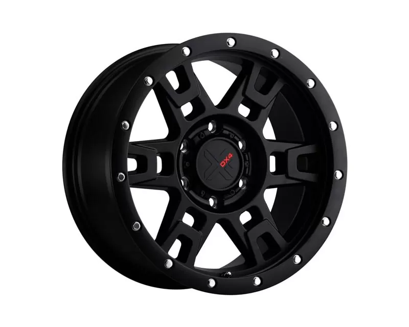 DX4 Wheels Terrain Wheel 17x8.5 6x139.70x6 BKMTXX Flat Black Full Painted - X1178503-6106BF1