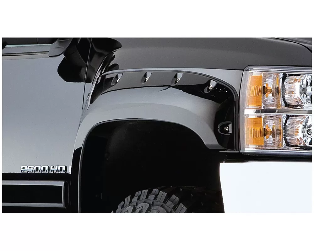 BUSHWACKER - FENDER FLARES CUTOUT STYLE 2PC Ford Front - 20073-02