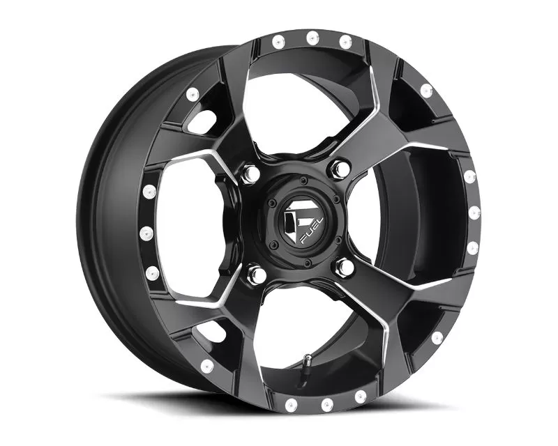 Fuel D546 Assault Wheel 18x9 Blank +1mm Matte Black Milled - D54618900050D