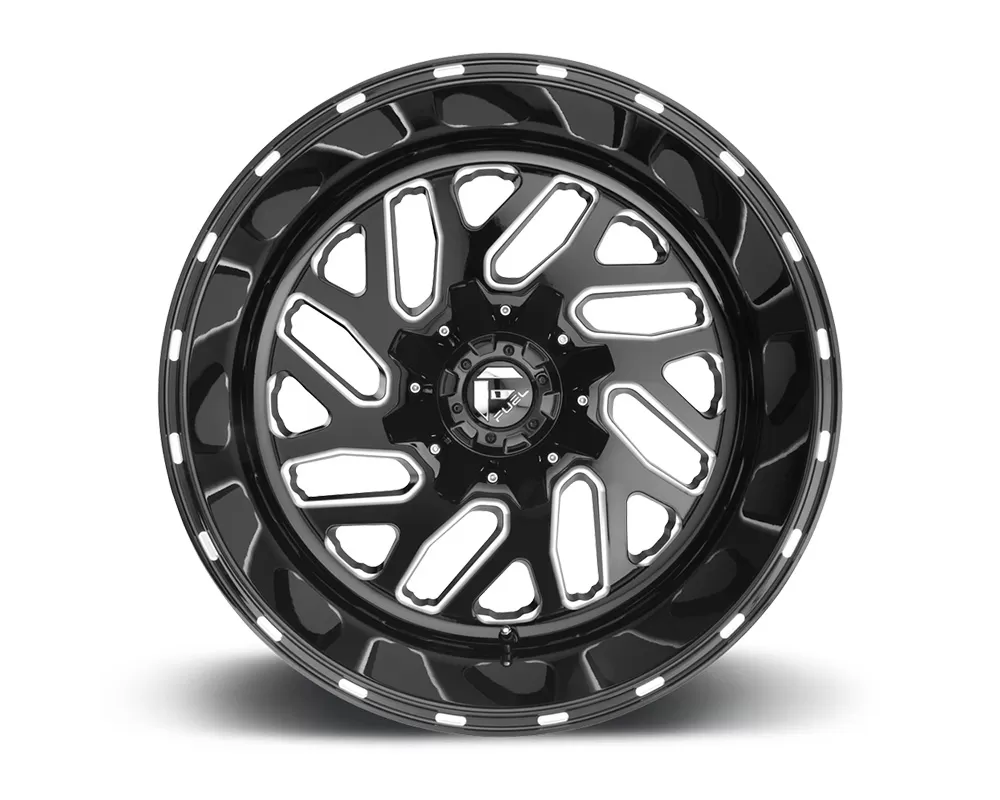 Fuel D581 Triton Black & Milled 1-Piece Cast Wheel 22x10 5x114.3|5x127 -18mm - D58122002647