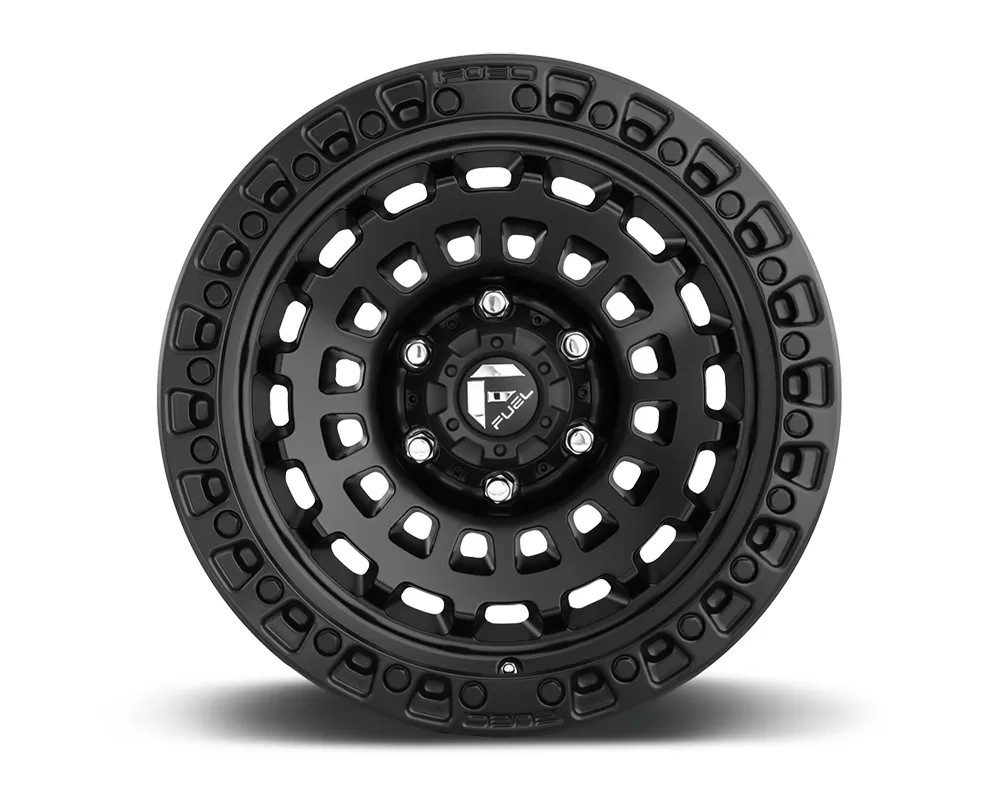 Fuel D633 Zephyr Matte Black 1-Piece Cast Wheel 18x9 6x135 -12mm - D63318908945