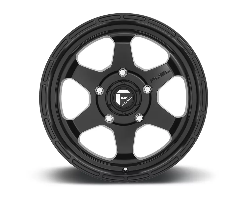 Fuel D664 Shok Matte Black 1-Piece Cast Wheel 17x10 6x139.7 -18mm - D66417008447