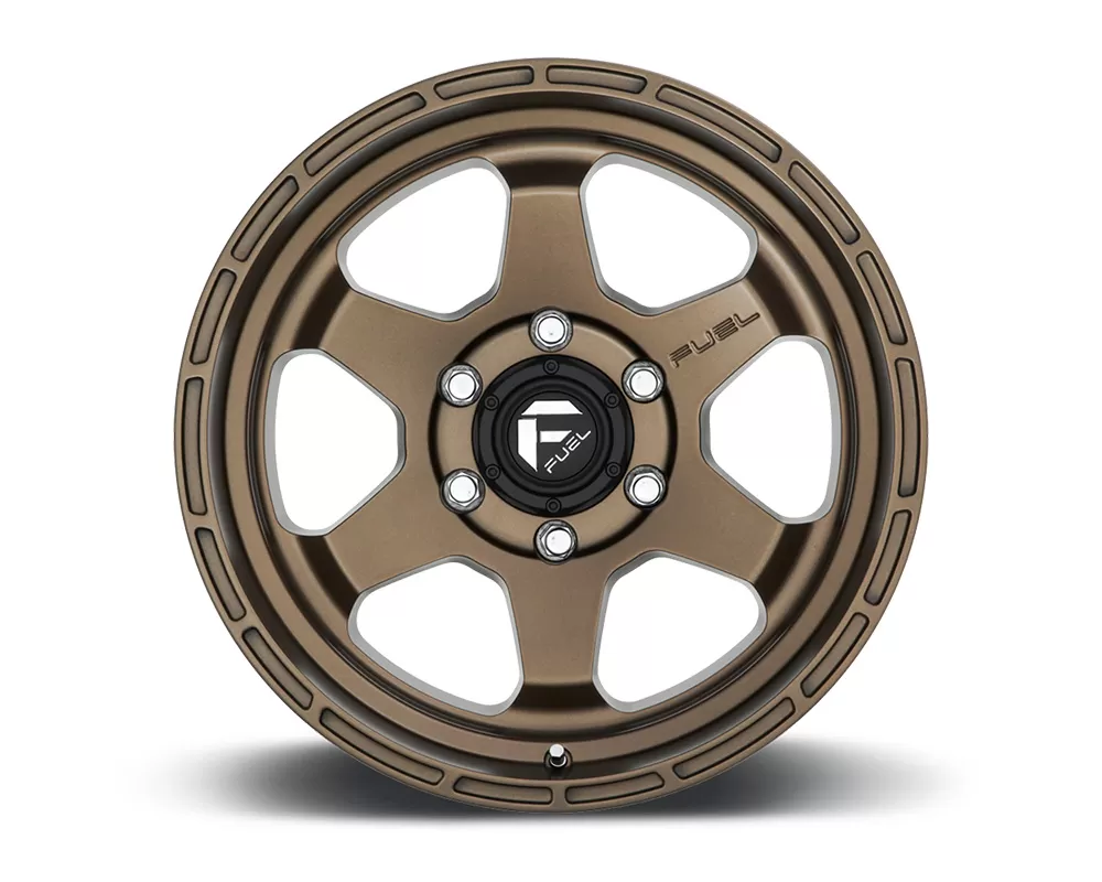 Fuel D666 Shok Bronze 1-Piece Cast Wheel 17x9 6x139.7 -12mm - D66617908445