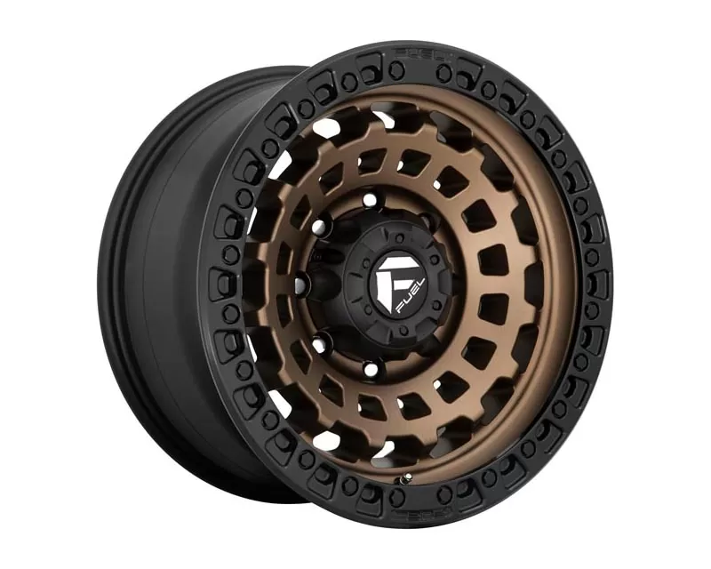 Fuel D634 Zephyr Wheel 17x9 8X170 -12mm Matte Bronze Black Bead Ring - D63417901745