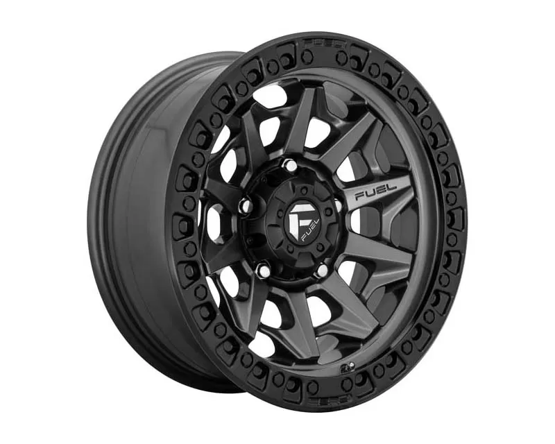 Fuel D716 Covert Wheel 20x9 8x170 20 Matte Gunmetal Black Bead Ring - D71620901757
