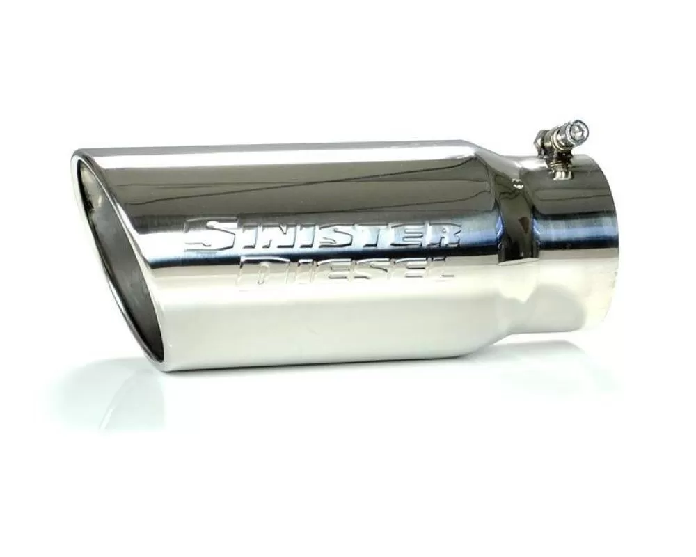 Sinister Diesel Polished 304 Stainless Steel Exhaust Tip 4" to 5 - SD-4-5-POL