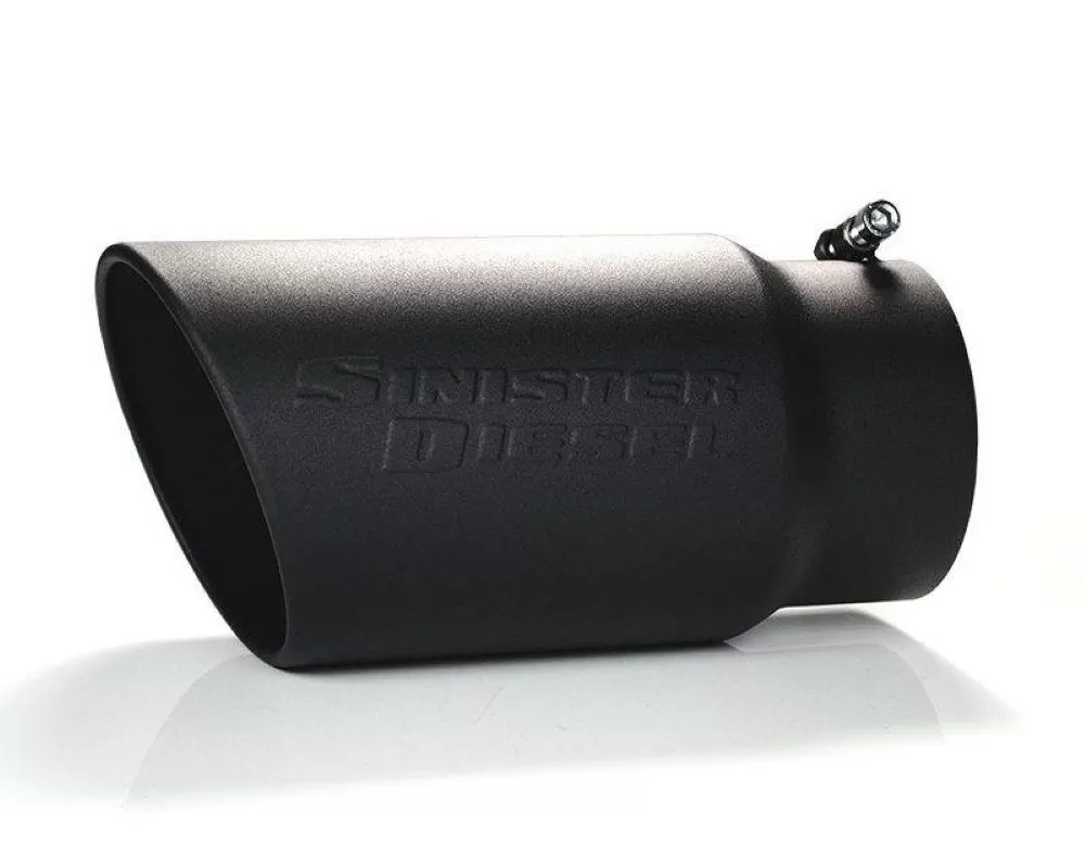 Sinister Diesel Black Ceramic Coated Stainless Steel Exhaust Tip 5" to 6 - SD-5-6-BLK