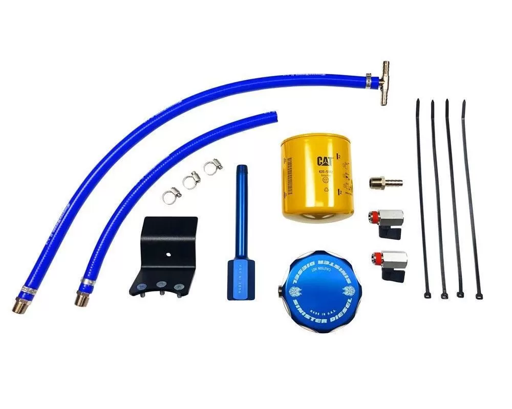 Snister Diesel Coolant Filtration System Ford Powerstroke 6.7L 2011-2016 - SD-CF-6.7P-11