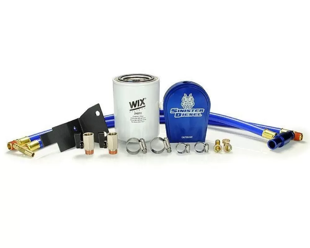 Sinister Diesel Coolant Filtration System Ford Powerstroke 6.0L 2003-2007 - SD-COOLFIL-6.0-W