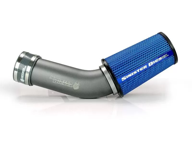 Sinister Diesel Cold Air Intake for 1999-2003 Ford Powerstroke 7.3L (Gray) Ford 1999-2003 7.3L V8 - SDG-CAI-7.3