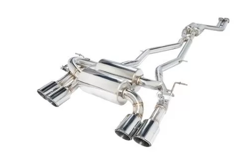 Remark Full Exhaust System with Black Chrome Tip Cover BMW F80 M3 | F82/F83 M4 - RK-C4063B-01B