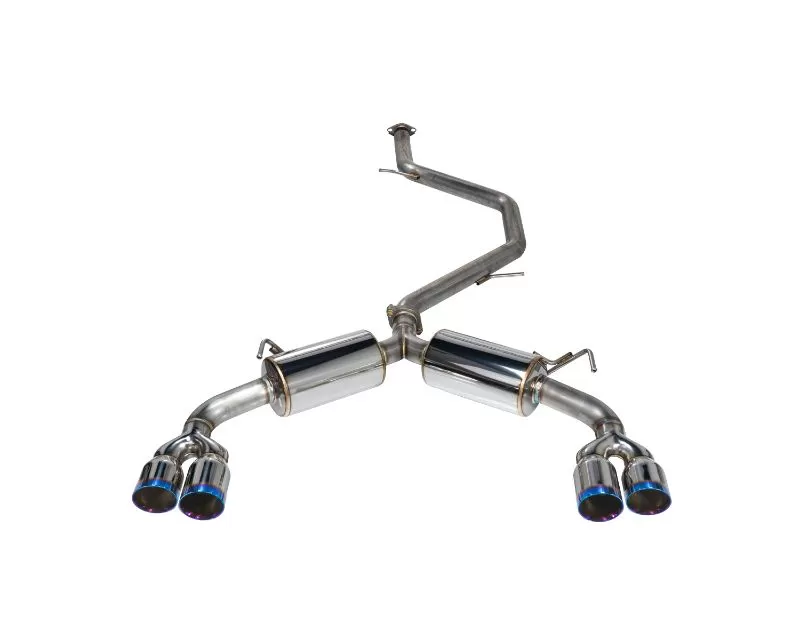 Remark Burnt Stainless Steel Quad-Exit Catback Exhaust System Toyota Corolla Hatchback 2019+ - RK-C4063T-01P
