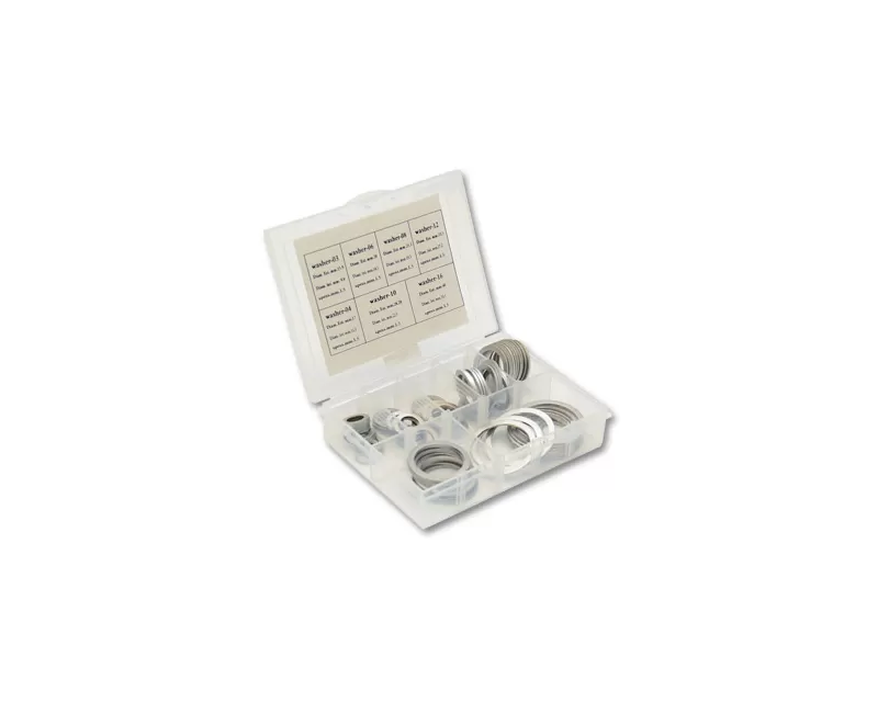 Vibrant Performance -3AN to -16AN Box Set of Crush Washers - 10 of each - 20998