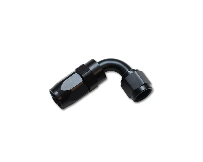 Vibrant Performance Anodized Black -16AN 90 Degree Elbow Swivel Hose End Fitting - 21916