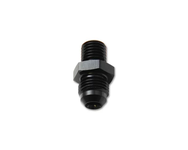 Vibrant Performance Anodized Black -10AN to 12mm x 1.5 Straight Adapter Fitting - 16632