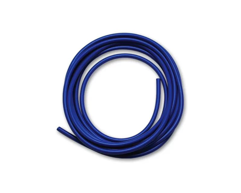 Vibrant Performance Gloss Blue Silicone Vacuum Hose Bulk Pack 0.75" I.D. and 10' Long - 2108B