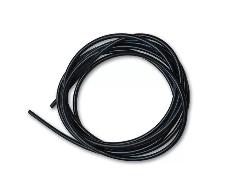 Vibrant Performance Gloss Black Silicone Vacuum Hose Bulk Pack 0.375" I.D. and 10' Long - 2107