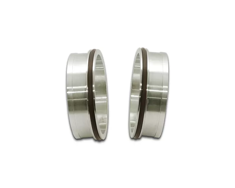 Vibrant Performance Stainless Steel Weld-On HD Clamp Fittings with O-Rings for 3.5" OD Tubing - 12557
