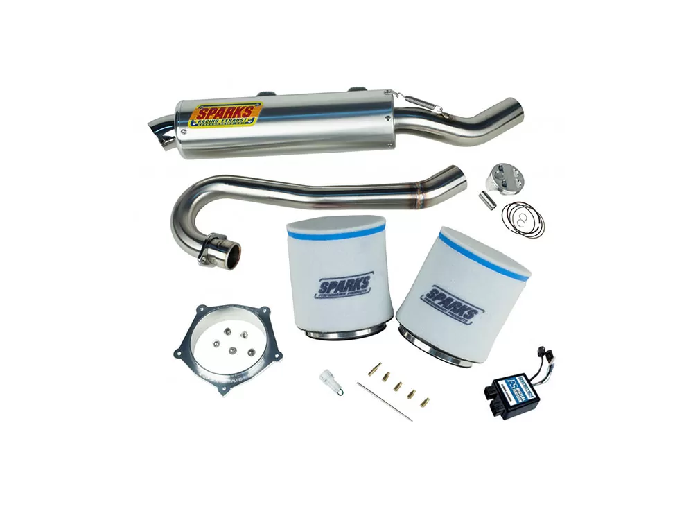 Sparks Racing Stage 2 Stainless Steel Performance Package Yamaha 2004-2011 YFZ 450 - PPY04450YFZSSS2