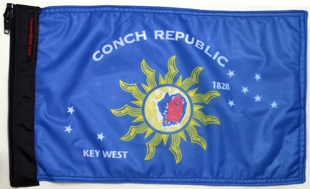 Forever Wave Conch Republic Flag - 5043