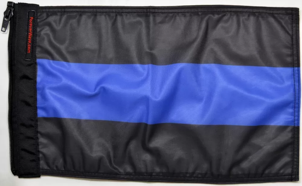 Forever Wave Thin Blue Line Flag - 5118