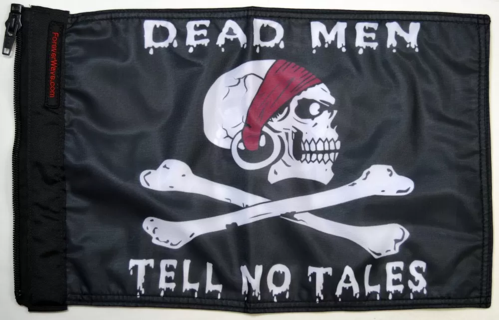 Forever Wave Dead Men Tell No Tales Flag - 5155