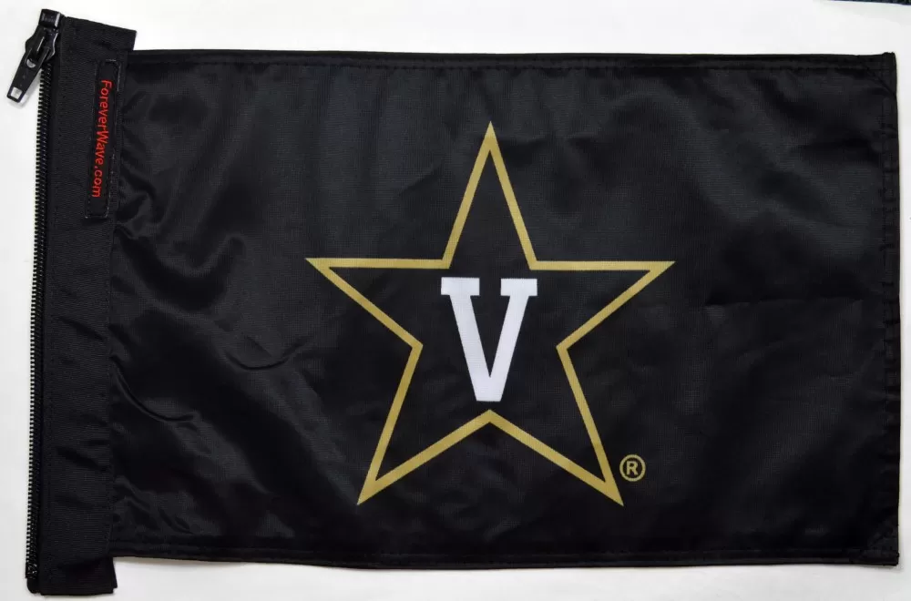 Forever Wave Vanderbilt Flag - 5304