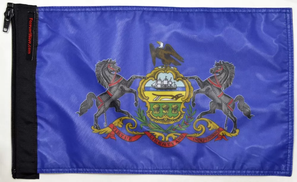 Forever Wave State Flag Pennsylviania - 5355
