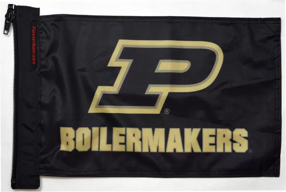 Forever Wave Purdue Flag - 5413
