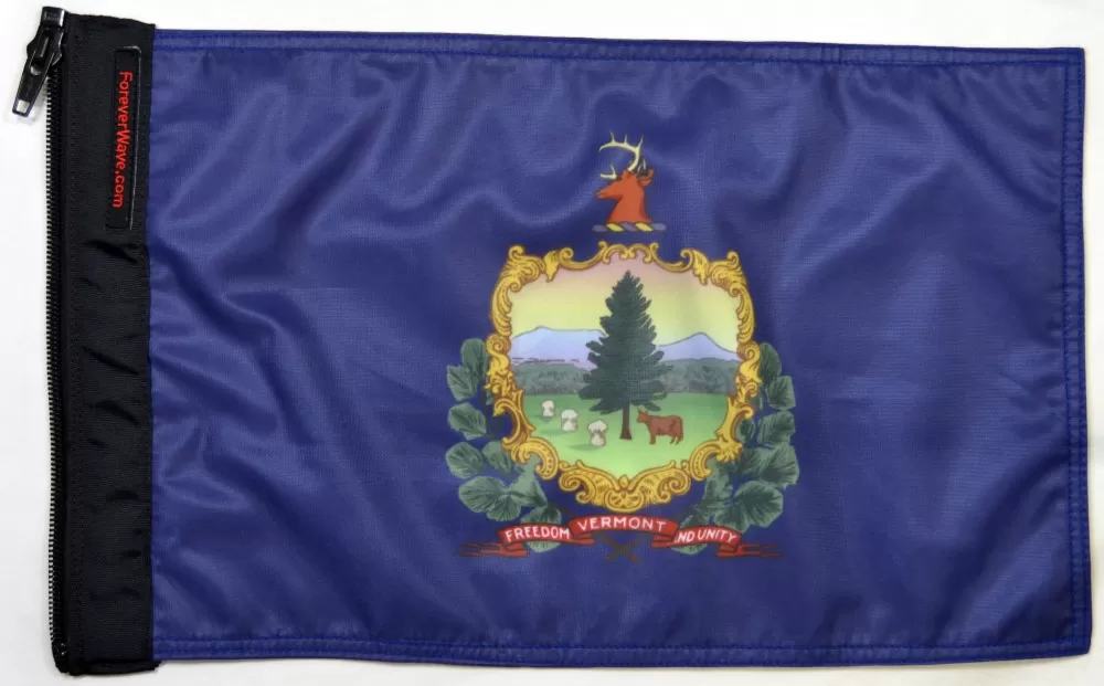 Forever Wave State Flag Vermont - 5424