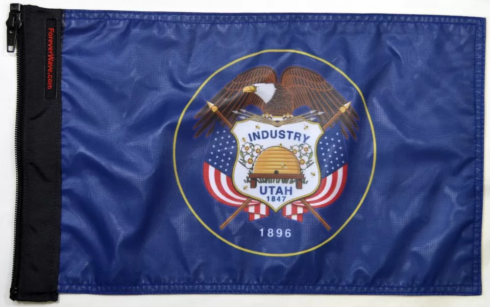 Forever Wave State Flag Utah - 5425