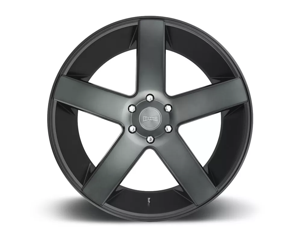 DUB S116 Baller Black & Machined w/ Dark Tint 1-Piece Cast Wheel 20x9.5 6x139.7 30mm - S116209577+30