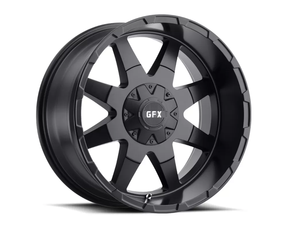 G-FX Wheels TR12 Matte Black Wheel 20x10 8x165.1 -24mm - T12 210-8165-24 MB