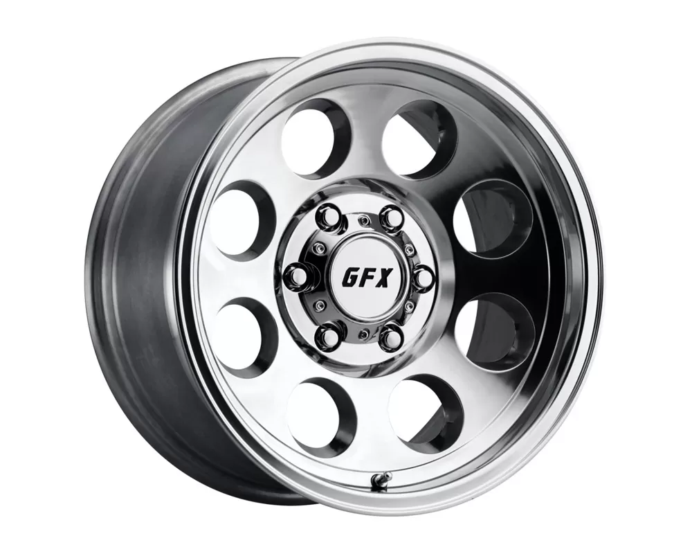G-FX Wheels TR-16 Polished Wheel 15x8 5x114.3 -19 - T16 580-5114N19 P