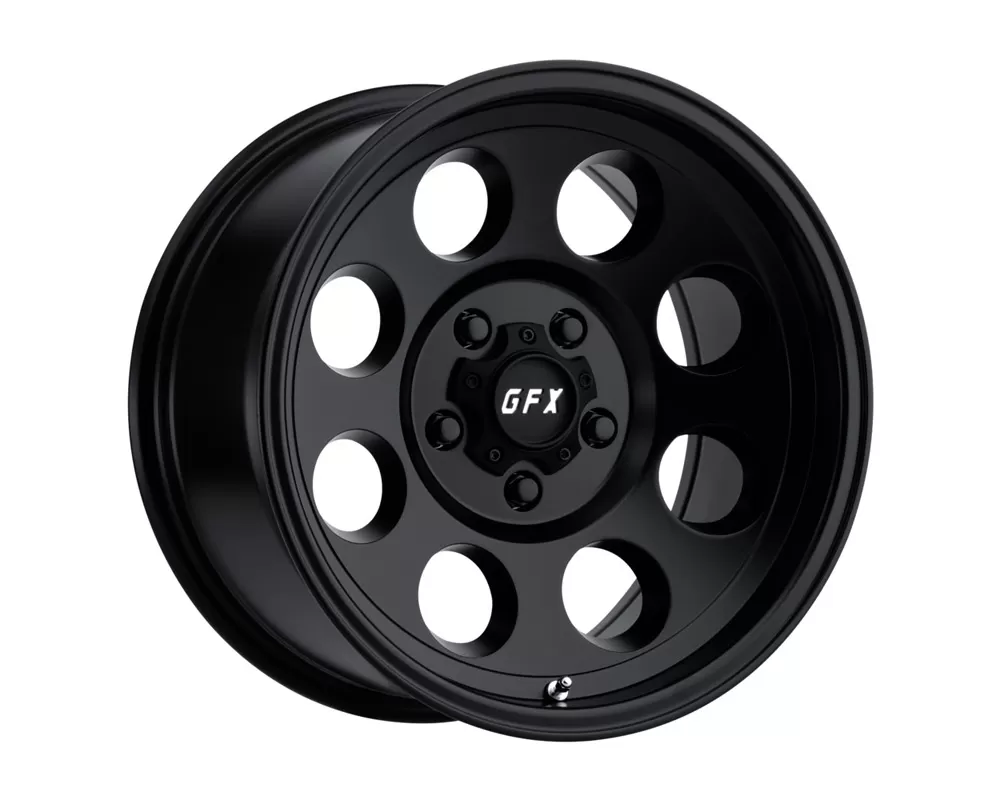 G-FX Wheels TR-16 Matte Black Wheel 17x9 5x139.7 12 - T16 790-5139-12 MB