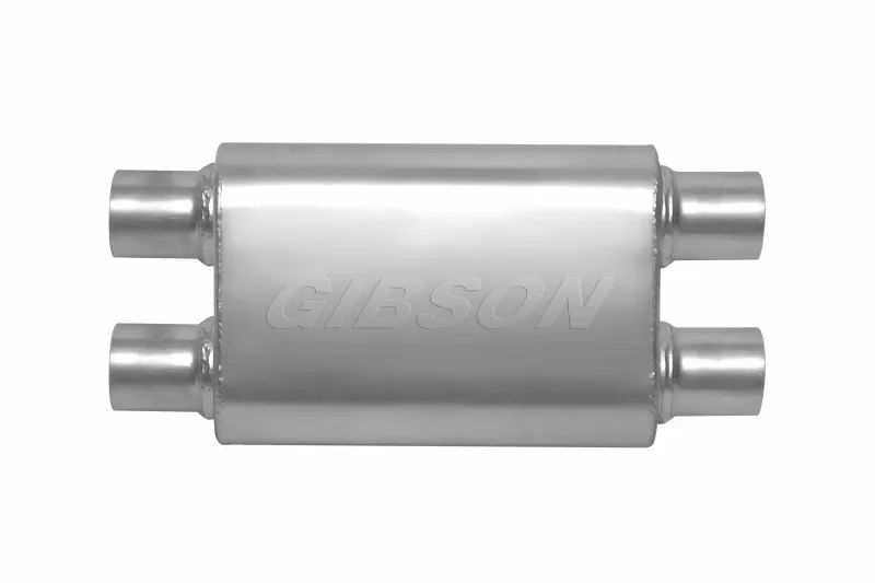 Gibson Performance Stainless CFT Superflow Dual/Dual Oval Muffler - 55107S