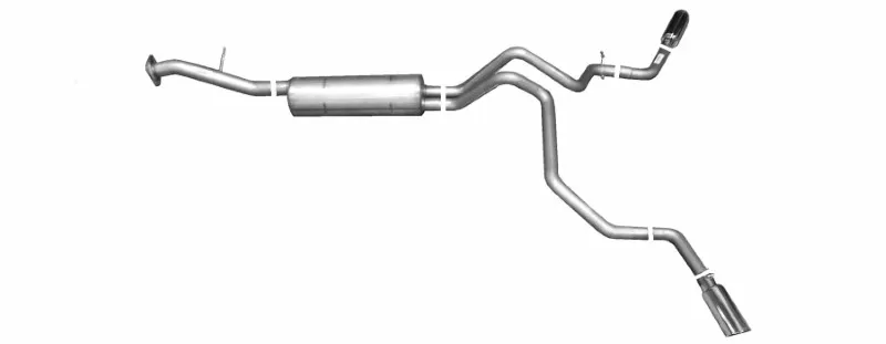 Gibson Performance Aluminized Catback Dual Extreme Exhaust System - 5563