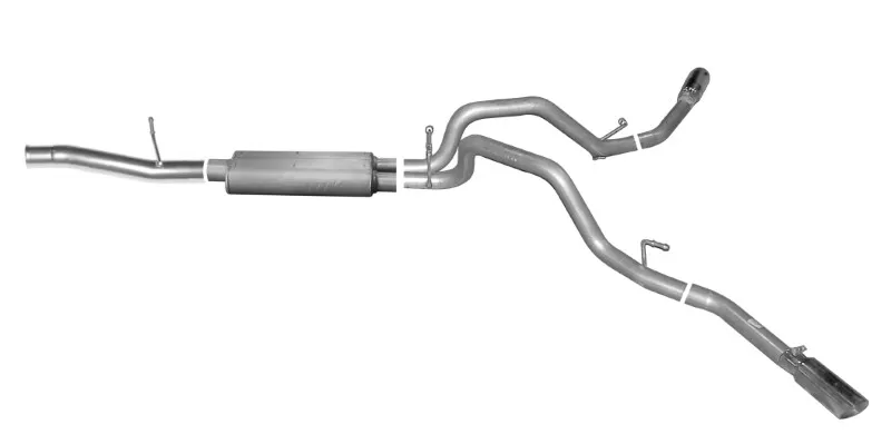 Gibson Performance Aluminized Catback Dual Extreme Exhaust System - 5658