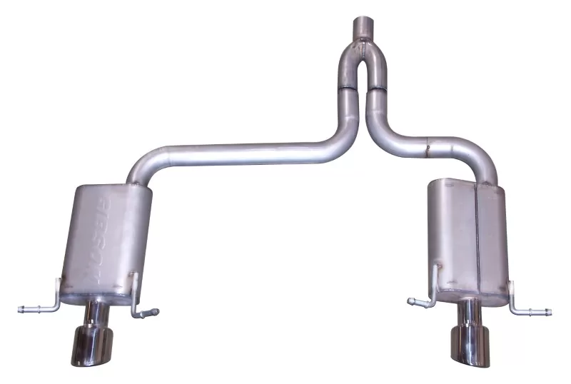 Gibson Performance Stainless Catback Dual Split Exhaust System - 616521