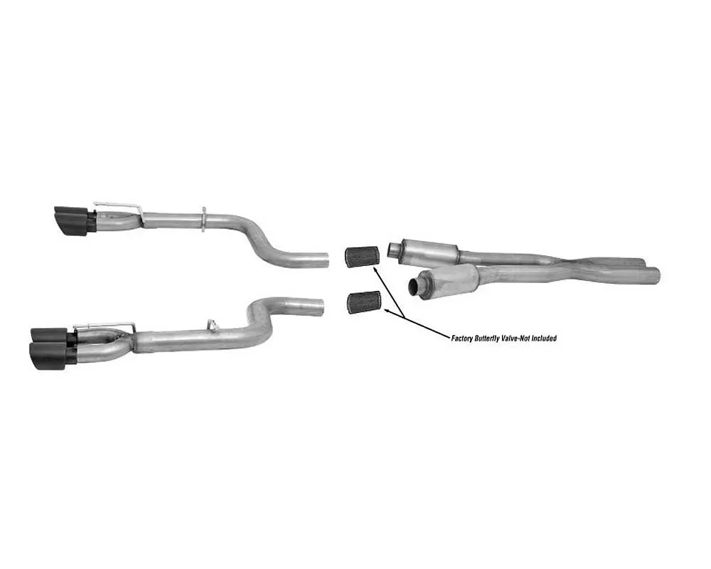 Gibson Performance Stainless Catback Dual Exhaust System - 617010-B