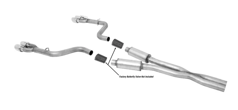 Gibson Performance Stainless Catback Dual Exhaust System - 617010