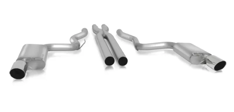 Gibson Performance Stainless Catback Dual Exhaust System Ford Mustang GT 2015-2022 - 619016
