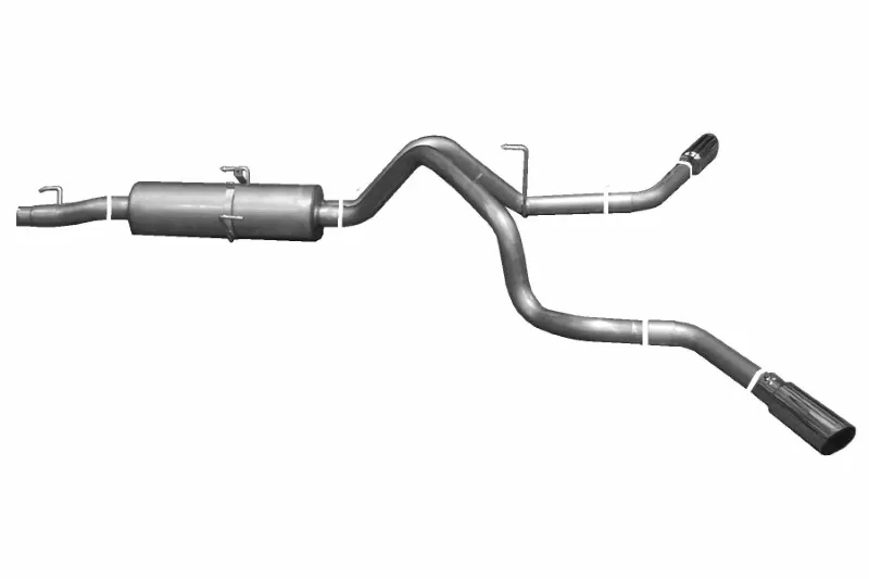Gibson Performance Aluminized Catback Dual Extreme Exhaust System - 6500