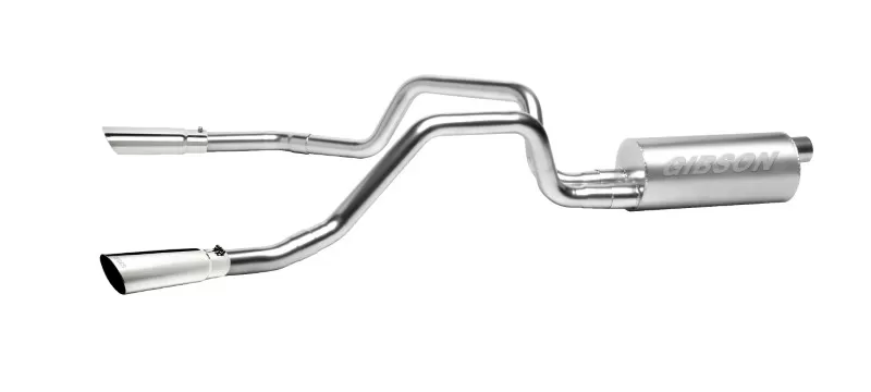 Gibson Performance Stainless Catback Dual Split Exhaust System - 65543