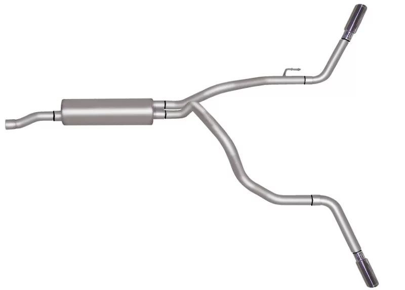 Gibson Performance Aluminized Catback Dual Extreme Exhaust System - 6566