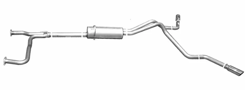 Gibson Performance Aluminized Catback Dual Extreme Exhaust System - 8100