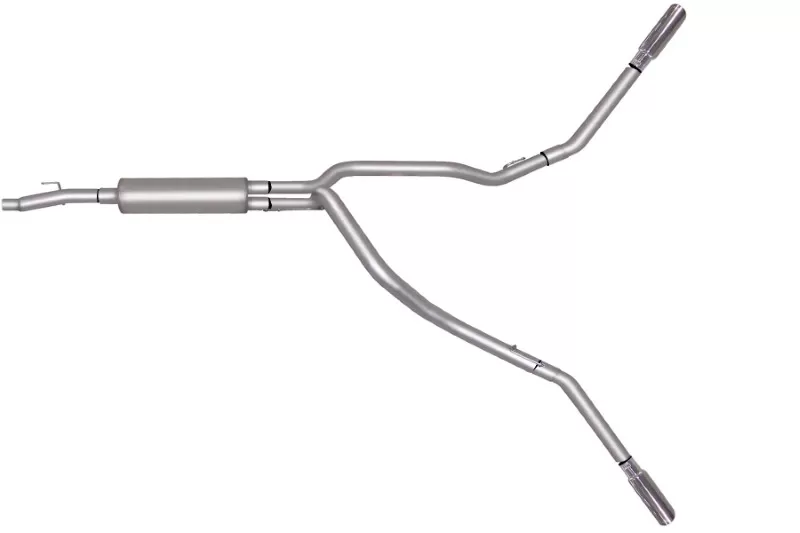 Gibson Performance Aluminized Catback Dual Extreme Exhaust System - 9008