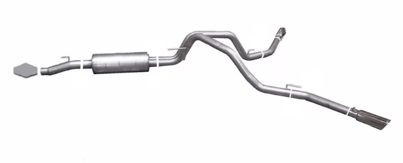 Gibson Performance Aluminized Catback Dual Extreme Exhaust System - 9016